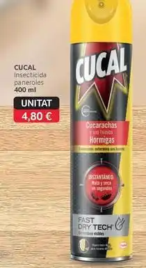 GM Cash & Carry Cucal - insecticida panerol oferta