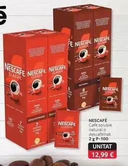 GM Cash & Carry Nescafé - cafe soluble natural o descafeinat oferta