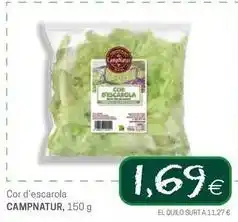 Valvi Supermercats Campnatur - cor d'escarola oferta