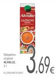 Valvi Supermercats Alvalle - gaspatxo original oferta
