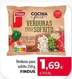 SPAR Lanzarote Findus - verduras para sofrito oferta