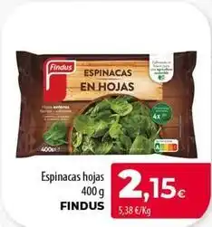 Findus - espinacas hojas