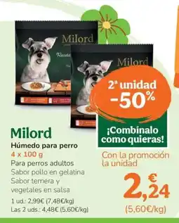 TiendAnimal MILORD Húmedo para perro oferta
