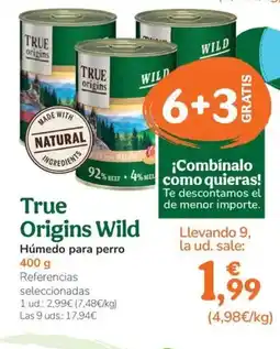 TiendAnimal TRUE ORIGINS WILD oferta