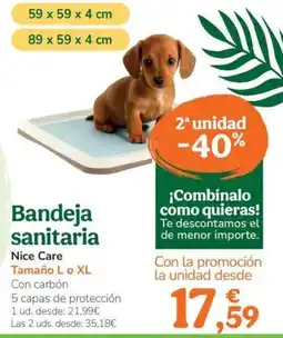 TiendAnimal Bandeja sanitaria oferta