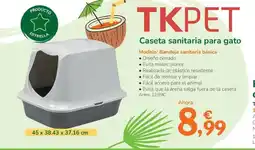 TiendAnimal Caseta sanitaria para gato oferta