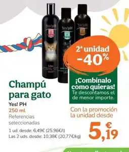 TiendAnimal Champú para gato oferta