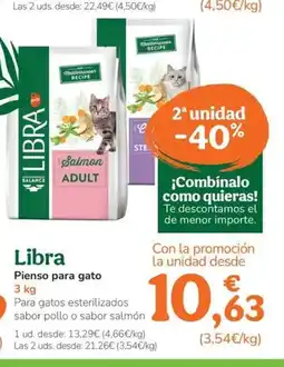 TiendAnimal LIBRA Pienso para gato oferta