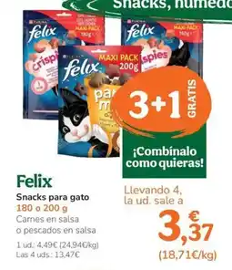 TiendAnimal FELIX Snacks para gato oferta