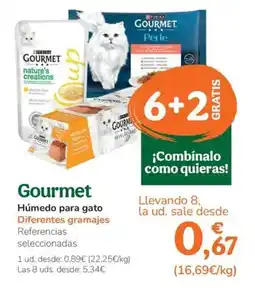 TiendAnimal GOURMET Húmedo para gato oferta