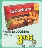 Congelados Copos La cocinera - fingers oferta