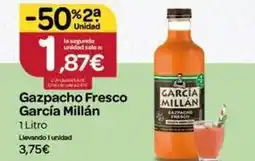 Supermercados El Jamón Garcia millan - gazpacho fresco oferta