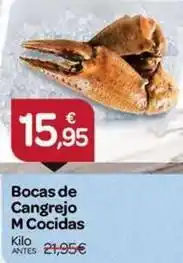 Supermercados El Jamón Bocas de cangrejo m cocidas oferta
