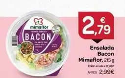 Supermercados El Jamón Mimaflor - ensalada bacon oferta