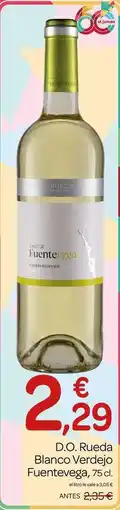 Supermercados El Jamón El jamón - d.o. rueda blanco verdejo fuentevas oferta