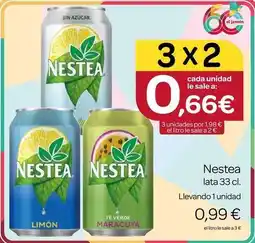 Supermercados El Jamón Nestea - lata 33 cl oferta
