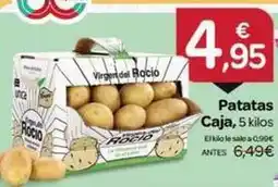 Supermercados El Jamón Roc - patatas caja oferta