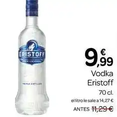 Supermercados El Jamón Eristoff - vodka oferta