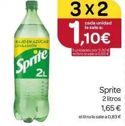 Supermercados El Jamón Sprite oferta