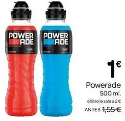 Supermercados El Jamón Powerade oferta