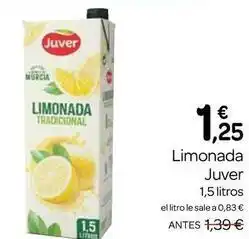 Supermercados El Jamón Juver - limonada oferta