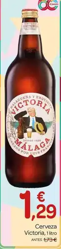 Supermercados El Jamón Victoria - cerveza oferta