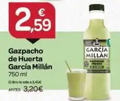 Supermercados El Jamón Garcia millan - gazpacho de huerta oferta