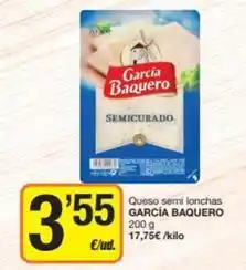 Economy Cash García baquero - queso semi lonchas oferta