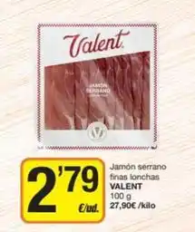 Economy Cash Serrano - jamón finas lonchas oferta