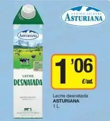 Economy Cash La asturiana - leche desnatada oferta