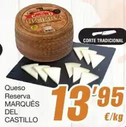 Economy Cash Marqués del castillo - queso reserva oferta