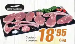 Economy Cash Cordero a cuartos oferta