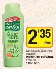 Economy Cash Instituto español - gel de bano aloe vera oferta