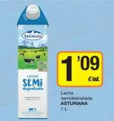 Economy Cash La asturiana - leche semidesnatada oferta