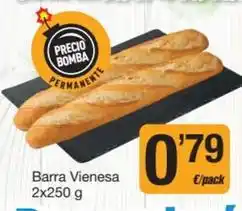 Economy Cash Barra vienesa oferta