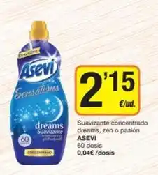 Economy Cash Asevi - suavizante concentrado dreams oferta