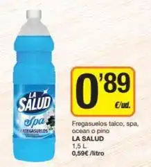 Economy Cash La salud - fregasuelos talco oferta