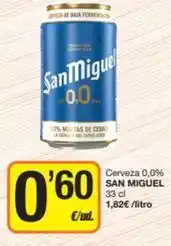 Economy Cash San miguel - cerveza 0.0% oferta