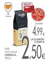 Valvi Supermercats Cafe molt natural oferta