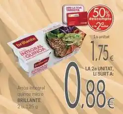 Valvi Supermercats Brillante - arros integral quinoa micro oferta
