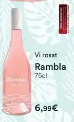 Valvi Supermercats Vi rosat oferta