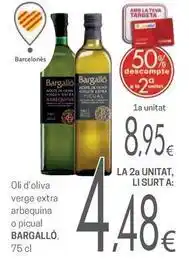 Valvi Supermercats Oli - oli d'oliva verge extra arbequina o picual oferta