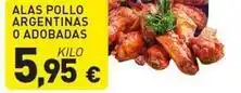 Hiperber Alas pollo argentinas o adobadas oferta