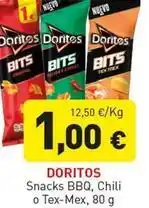 Hiperber Doritos - snacks bbq, chili o tex-mex oferta