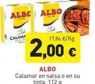 Hiperber Albo - calamar en salsa o en su tinta oferta
