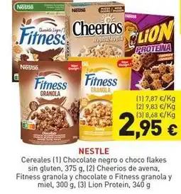 Hiperber Nestlé - cereales chocolate negro o choco flakes sin gluten oferta