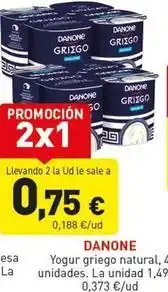 Hiperber Danone - yogur griego natural oferta
