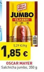 Hiperber Oscar mayer - salchicha jumbo oferta