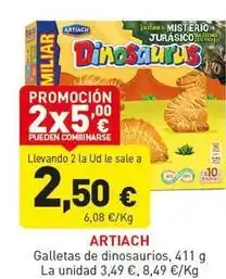 Hiperber Artiach - galletas de dinosaurios oferta