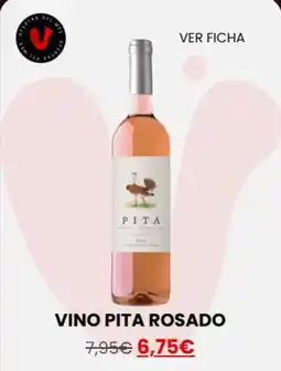 Vinalium Vino pita rosado oferta